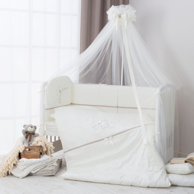 КПБ "LE PETIT BEBE", молочно-кофейный 3 пр., Арт. ПБ3-01.5